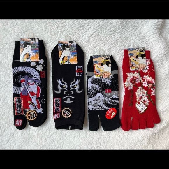 Japanese Toe Socks - Picture 1 of 6